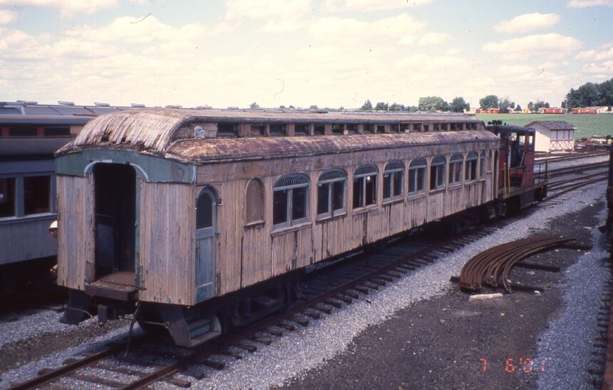 Rail Car #105 Before